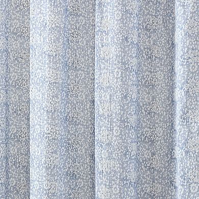 Peri Ikat Eyelet Shower Curtain