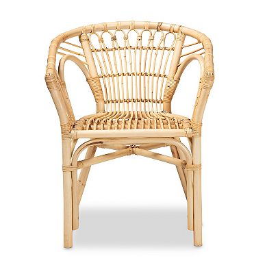 bali & pari Kaka Rattan Dining Chair