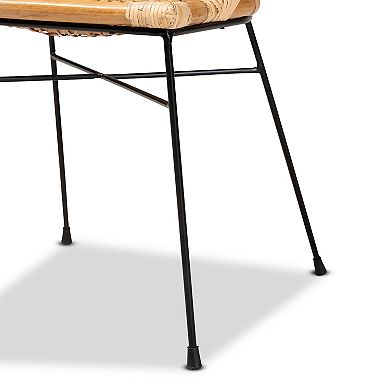 bali & pari Pro Rattan Dining Chair 2-piece Set