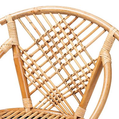 bali & pari Pro Rattan Dining Chair 2-piece Set