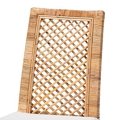 bali & pari Argos Rattan Dining Chair 2-piece Set