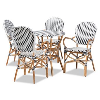 bali & pari 5 pc Naila Rattan Dining Set