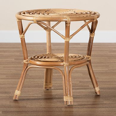 bali & pari Cariel Rattan Coffee Table