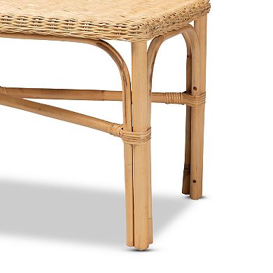 bali & pari Cacaban Rattan Bench
