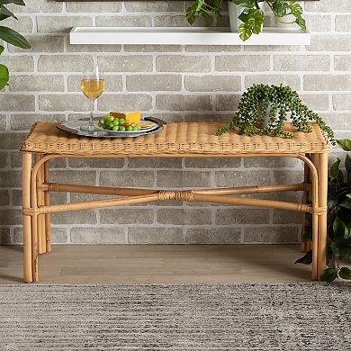 bali & pari Cacaban Rattan Bench