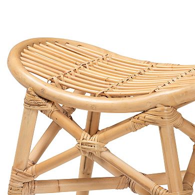 bali & pari Elgon Rattan Footstool