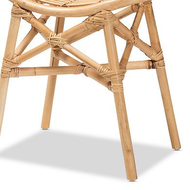 bali & pari Elgon Rattan Footstool