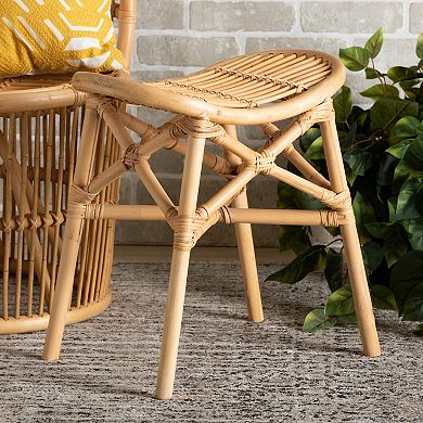 bali & pari Elgon Rattan Footstool