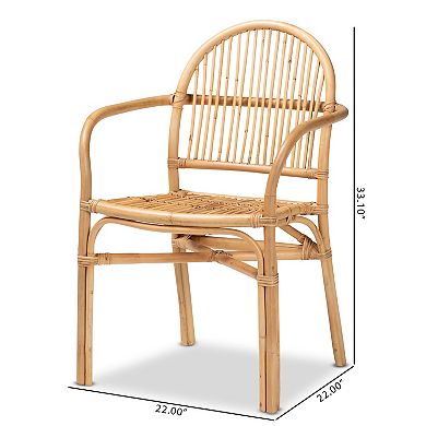 bali & pari Tugera Rattan Dining Chair
