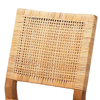 bali & pari Lesia Rattan Dining Chair