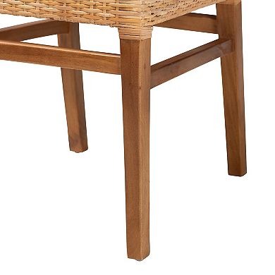 bali & pari Lesia Rattan Dining Chair