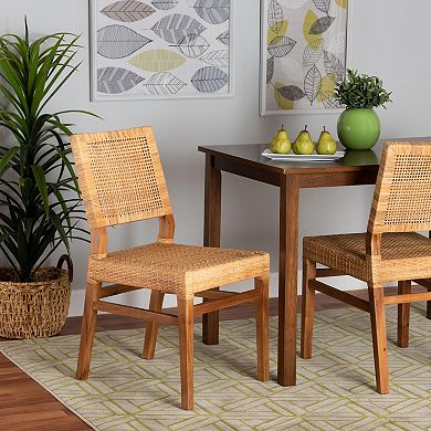 bali & pari Lesia Rattan Dining Chair