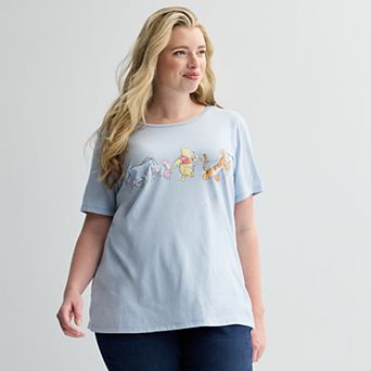 Disney's Winnie the Pooh & Friends Plus Size Graphic Tee