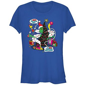 Juniors' Dr. Seuss Grinch Must Find A Way Fitted Graphic Tee