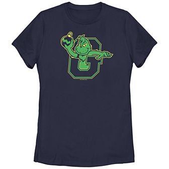Juniors' Dr. Seuss Grinch Ready To Attack Graphic Tee