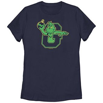 Juniors' Dr. Seuss Grinch Ready To Attack Graphic Tee