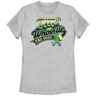 Juniors' Dr. Seuss Grinch Whoville You're A Mean One Graphic Tee