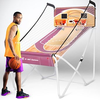 E-Jet 2-in-1 On/Offline Basketball Arcade Game