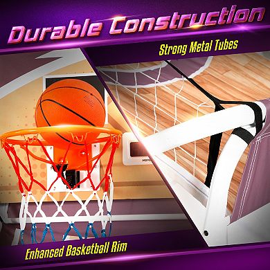 E-Jet 2-in-1 On/Offline Basketball Arcade Game