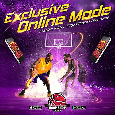 E-Jet 2-in-1 On/Offline Basketball Arcade Game