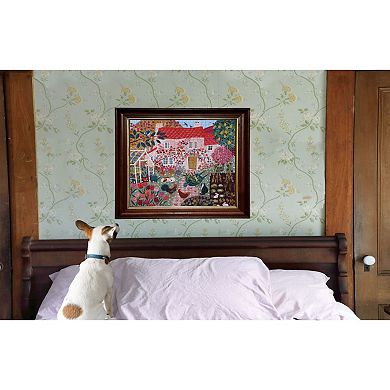 eeboo Piece and Love English Cottage 1000 Piece Square Jigsaw Puzzle