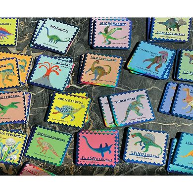 eeboo Shiny Dinosaur Memory & Matching Game