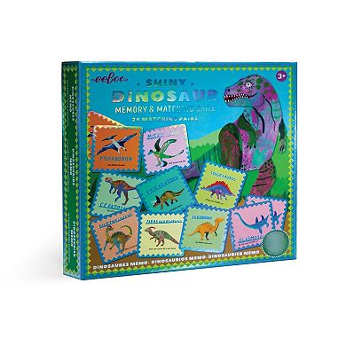 eeboo Shiny Dinosaur Memory & Matching Game