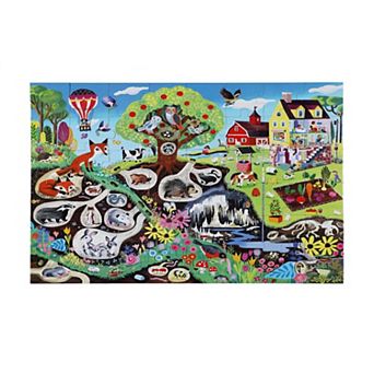 eeboo Within the Country 48 pc Giant Floor Jigsaw Puzzle