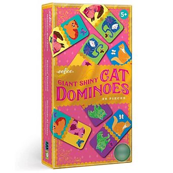 eeboo Giant Shiny Cat Dominoes