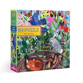 eeboo Wild Things 64 pc Jigsaw Puzzle