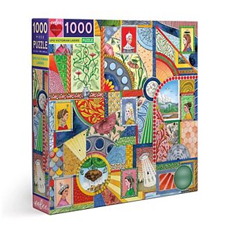 eeboo Piece and Love UFO Victorian Ladies 1000 pc Jigsaw Puzzle