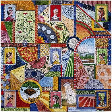 eeboo Piece and Love UFO Victorian Ladies 1000 Piece Jigsaw Puzzle