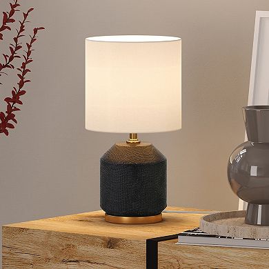Finley & Sloane Esther Textured Ceramic Mini Lamp