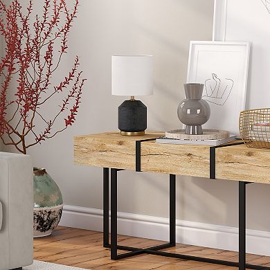 Finley & Sloane Esther Textured Ceramic Mini Lamp