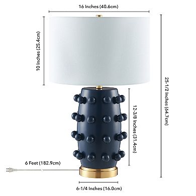 Finley & Sloane Farrgton Tall Ceramic Table Lamp