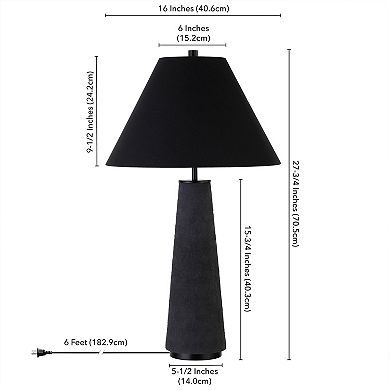 Finley & Sloane Ingalls Monochrome Table Lamp