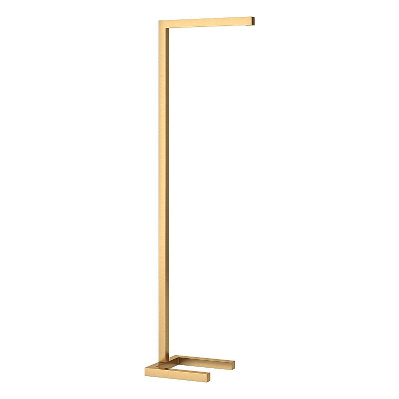 UPC 810119622778 product image for Finley & Sloane Malin Integrated LED Floor Lamp, Brass | upcitemdb.com