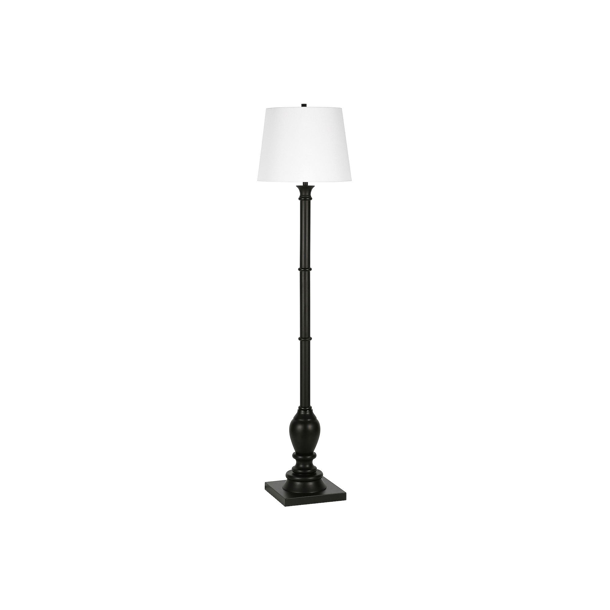 Finley & Sloane Minnie Farmhouse Floor Lamp, Blackened Bronze