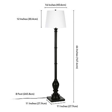 Finley & Sloane Minnie Farmhouse Floor Lamp