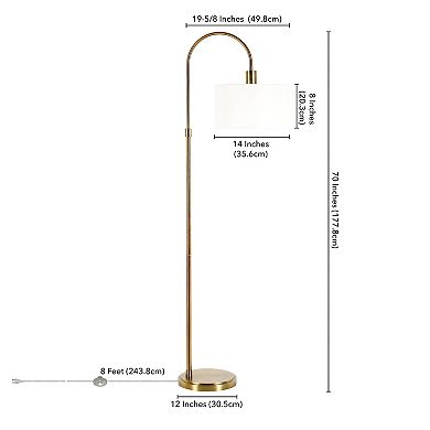 Finley & Sloane Veronica Arc Floor Lamp