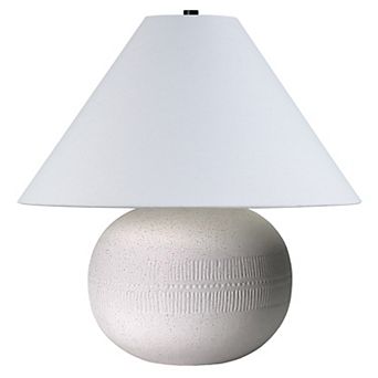 Finley & Sloane Willa Textured Ceramic Table Lamp