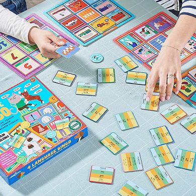 eeboo 4 Language Bingo Game
