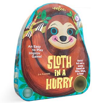 eeboo Sloth In a Hurry Action Game