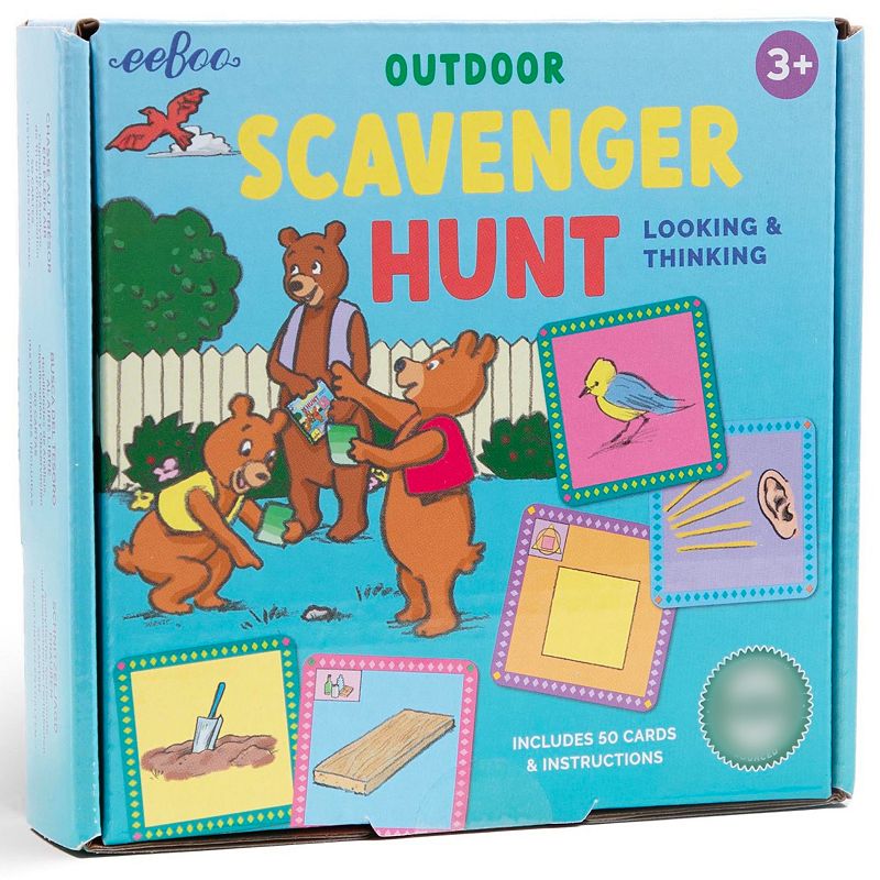 eeboo Scavenger Hunt Outdoor Game, Multi