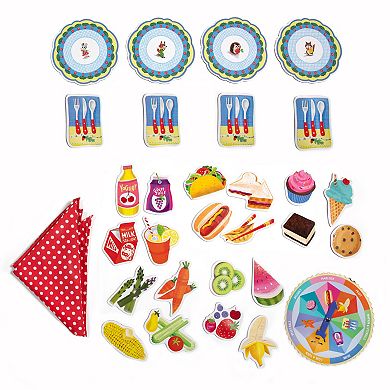 eeBoo Spin To Play Picnic Preschooler Game