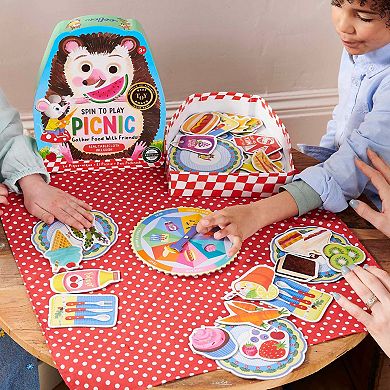 eeBoo Spin To Play Picnic Preschooler Game