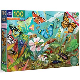 eeboo Love Of Bugs 100 pc Puzzle