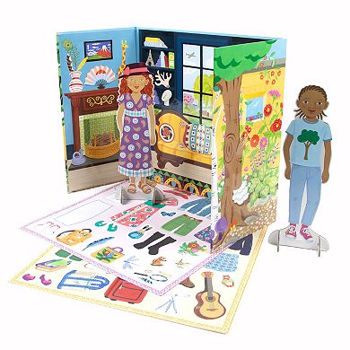 eeboo Paper Dolls: Explorer & Botanist Set