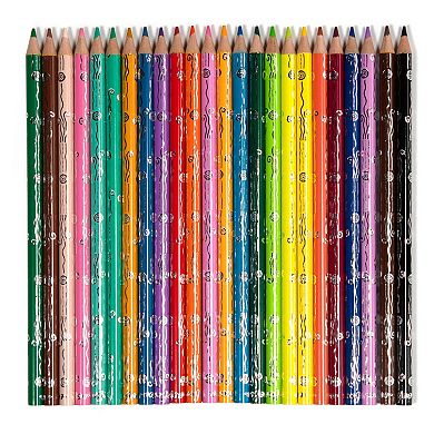 eeBoo Piece & Love: Tidepool Watercolor Pencils - 24 Count