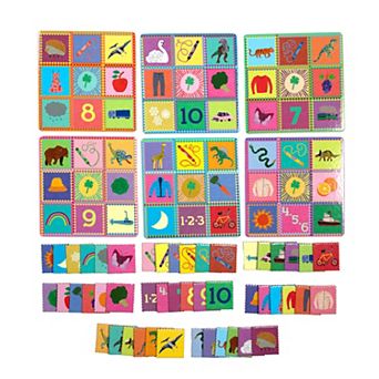 eeBoo Preschool Bingo: Things I Know - Practice Sorting & Memory Skills, Encourages Recognition